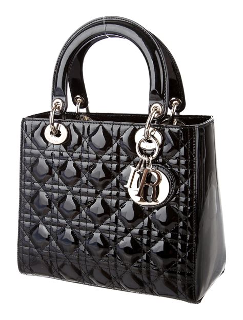 black dior purse|christian dior purse black.